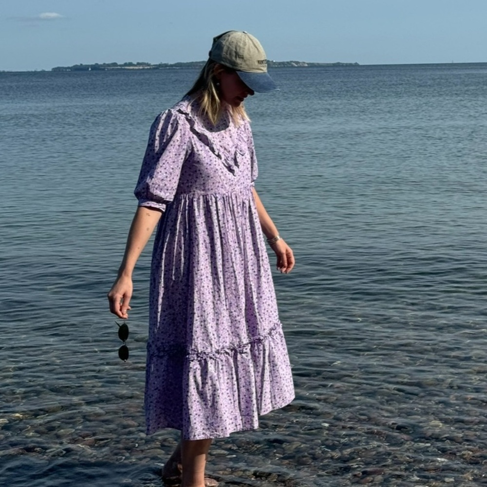 CRAS Floral Midi Dress
